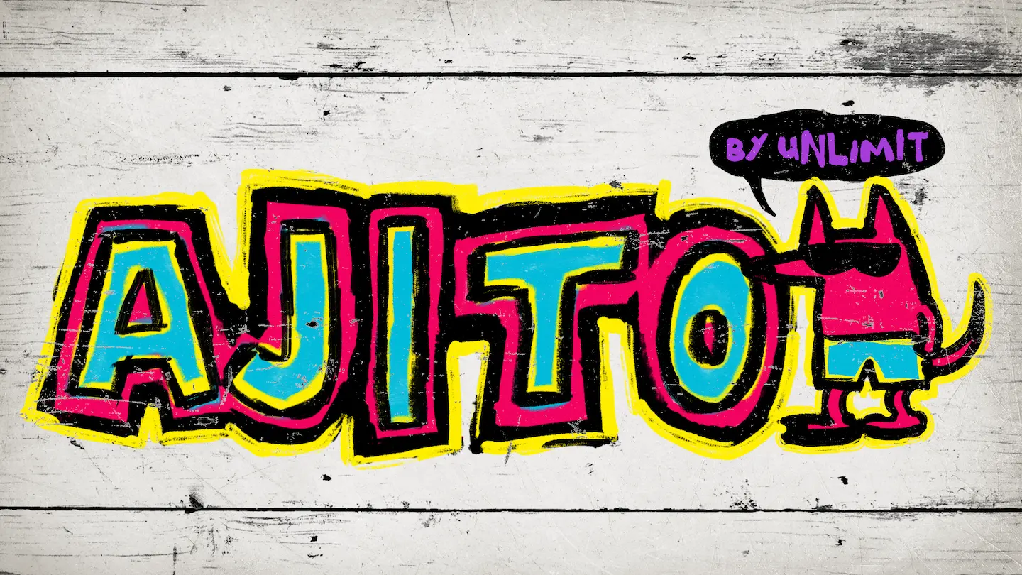 AJITOのロゴ - UNLIMIT公式YouTubeチャンネルへのリンク