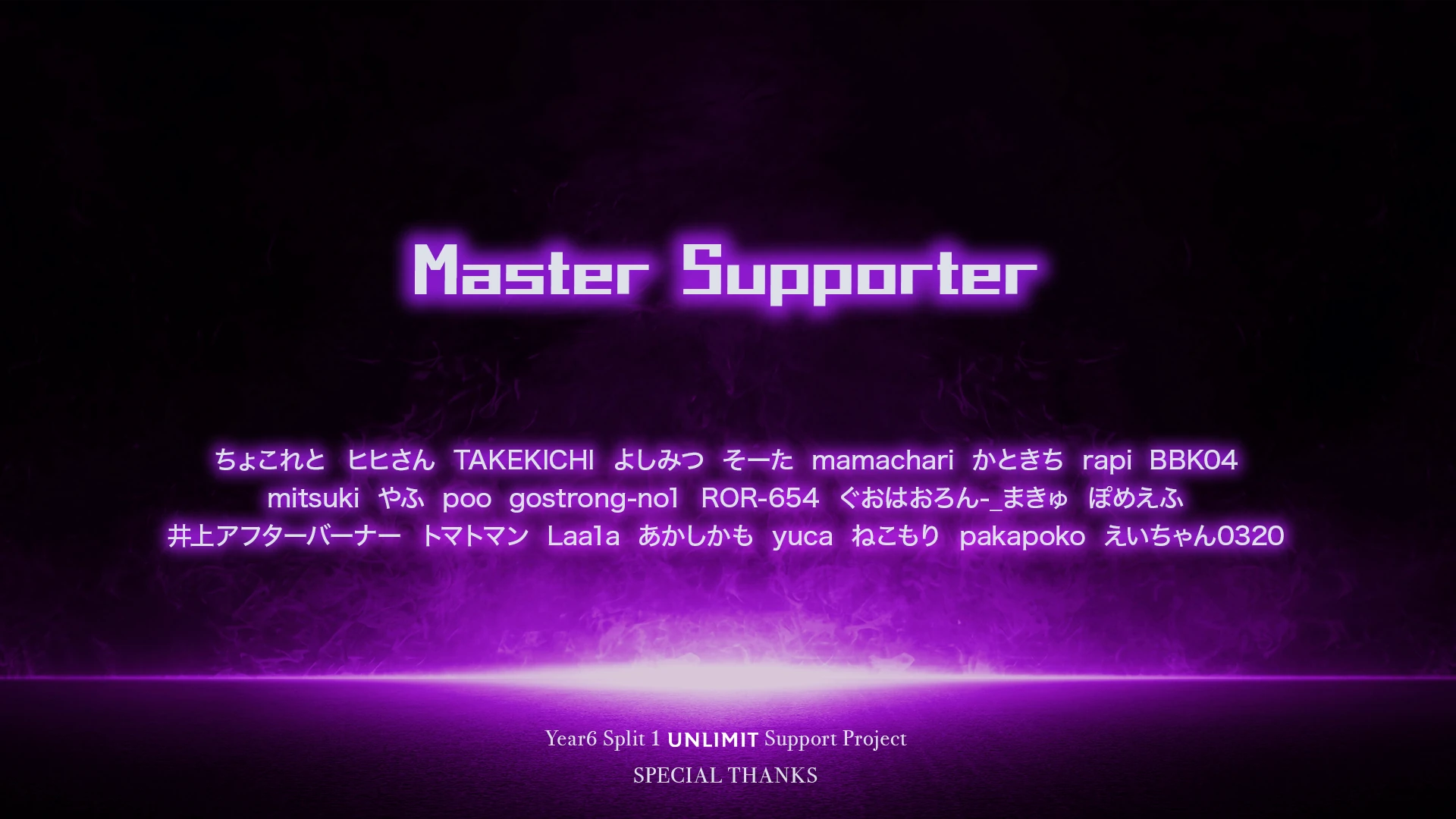 Master Supporter